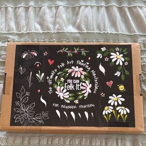 You can folk it painting kit new not used